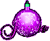 Jamie - Purple Ornament