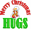 Merry Christmas~Snowman Hugs