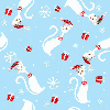 christmas winter cat background