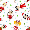 cute christmas kids background