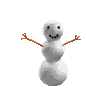 snowman juggling
