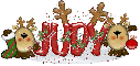 judy merry christmas reindeer