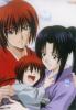 Kenshin, Kaoru & Kenji