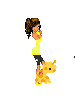 Girl Doll + Pet Giraffe