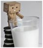 Robot milk and cookies