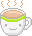 Green Teacup Pixel