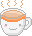 Orange Teacup Pixel