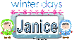 Winter days Janice