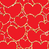 background love heart red