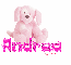 Pink puppy - Andrea