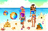 Doll At the beach