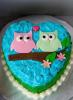 Kawaii Owls Cake