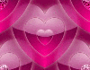 pink heart beat love background