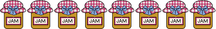 jars of jam divider