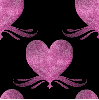 pink glitter heart love background