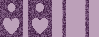 purple glitter heart love background