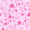 seamless glitter pink heart love background