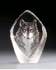 SHIMMERING GLASS WOLF