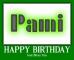 Happy Birthday Pami