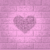 pink glitter heart love background