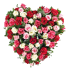 corazon de rosas
