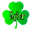 CLOVER WITH THE NAME TYLER