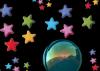 Bubble and Stars Background