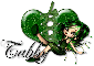 Green heart-Tabby