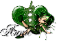 Green heart-Annie