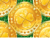 Lucky coins Background