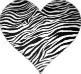 Zebra heart