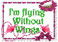 Lyric(i'm flying without wings)