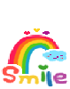Smile rainbow