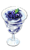 blueberrie ice cream