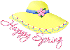 Happy Spring~Yellow Bonnet
