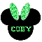 Mickey Head With The Name Cody
