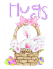 Easter Hugs <bunny basket>