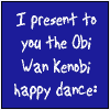 obi wan kenobi happy dance