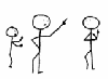 Dancing Stick Figures