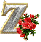 LETTER Z WITH ROSES