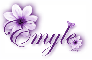 Purple Flower - Emyle