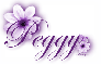 Purple Flower - Peggy