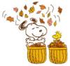 Snoopy-Woodstock-Autumn-Leaves