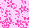 seamless glitter pink flowers easter spring background