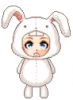 Bunny Costume Doll