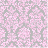 seamless glitter pink damask background