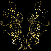 Mirrored Gold Background