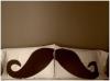 Mustache Pillows