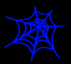â¤ Spider Web Blue â¤