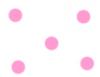 White/Pink Polkadot Background